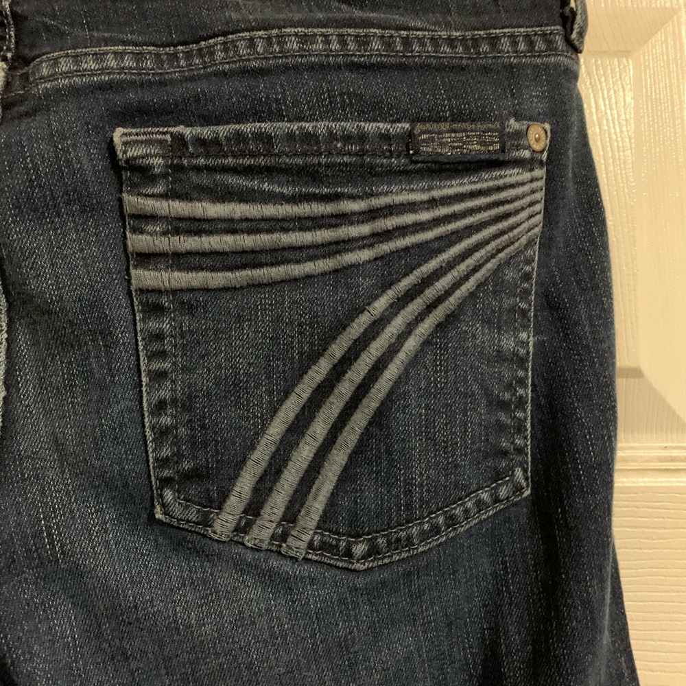 7 For All Mankind DOJO Wide Leg Flare in Elinore